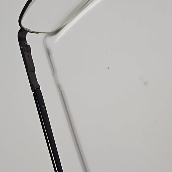 Foster Grant Mens Metal Wire Half Rim Eyeglasses Frame Only 54 19 145 #E-31 - Picture 6 of 9